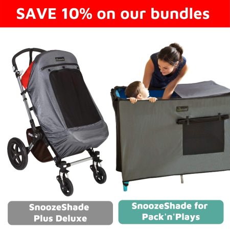 snoozeshade plus deluxe & snoozeshade for pack n plays