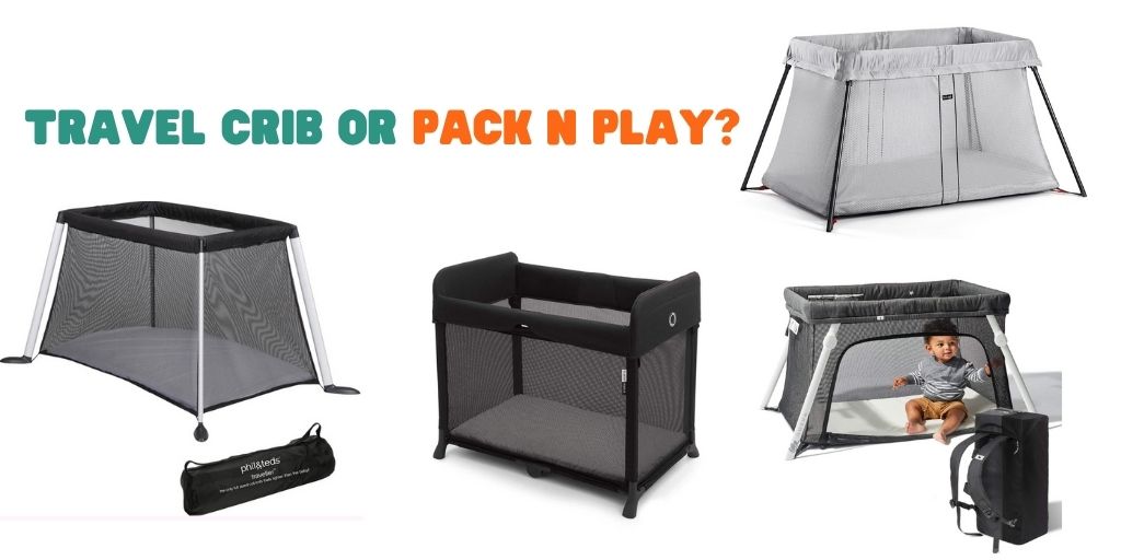 What’s the difference between a travel crib and a pack’n’play?